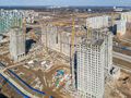 ЖК «Legenda Комендантского». Ход строительства. Окрестности. Аэрофотосъемка от 31.03.2017 г.