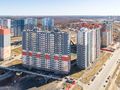 ЖК «Новая Охта». Перспектива. Аэрофотосъемка от 11.04.2018.