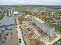«Новоселье: Городские кварталы». Ход строительства квартала Гамма. Квартал Бета. Аэрофотосъемка. Фото от 10.10.2016 г.