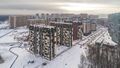 ЖК "Гольфстрим". Вид сверху. Аэрофотосъемка от 23.01.2019
