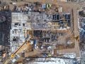 Ход строительства. Вид сверху. Аэрофотосъемка от 01.03.2017 г.