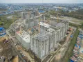 ЖК «Ландыши». Ход строительства корпусов 1, 2. Аэрофотосъемка. Фото от 12.10.2016 г.