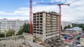 В июне начнутся работы по остеклению.Аэрофотосъемка от 26.06.2019 г.