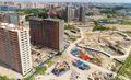 Ход строительства. Аэрофотосъёмка. Июнь 2018 года.