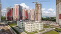 ЖК «Невские паруса». Детский сад. Аэрофотосъемка. Фото от 28.08.2018 г.