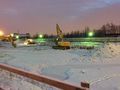 Ход строительства. Вторая очередь. Декабрь 2014 года.