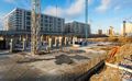 Продолжаются фундаментные работы. Декабрь 2018 года.