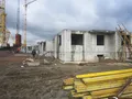 Ход строительства дома 2. Фото от 21.10.2013 года.