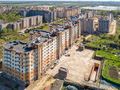 ЖК «Рябиновый сад». Ход строительства. Две очереди. Аэрофотосъемка. Фото от 12.05.2018 г.