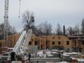 Ход строительства ЖК «Мариинский Парк». Март 2013 года.