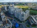 ЖК «Город мастеров». Ход строительства корпусов 1, 2. Окрестности. Аэрофотосъемка. Фото от 14.09.2016 г.