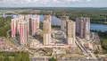 ЖК «Невские паруса». Общий вид. Аэрофотосъемка. Фото от 28.08.2018 г.