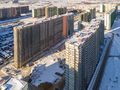 ЖК «Краски лета». Корпуса 7, 8, 9, 10, 11. Ход строительства. Аэрофотосъемка. Фото от 02.03.2018 г.