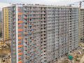 Ход строительства 1 очереди. Ведутся фасадные и внутренние работы. Аэрофотосъёмка от 16.04.18 г.