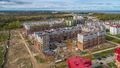 ЖК «Английская миля». Вид сверху. Ход строительства. Аэрофотосъемка от 28.09.2018 г.