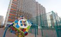 Ход строительства 1 очереди. Ведутся работы по благоустройству территории. Декабрь 2018 года