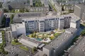 Жилой комплекс представляет собой шестисекционное десятиэтажное здание.