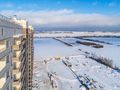 ЖК в поселке Бугры «Новые горизонты». Ход строительства. Аэрофотосъемка. Фото от 09.02.2017 г.