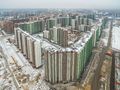 ЖК «GreenЛандия». Ход строительства корпусов 12, 15. Аэрофотосъемка. Фото от 29.01.2017 г.