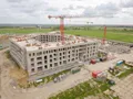 Устройство кровли, корпус 1. Июнь 2017 года.