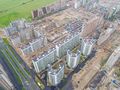 ЖК «Краски лета». Ход строительства. Общий вид. Аэрофотосъемка. Фото от 24.07.2017 г.
