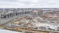ЖК «Legenda Героев», ход строительства. Вид с Дудергофского канала. Аэрофотосъемка от 21.03.2019