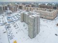ЖК «Сокол». Ход строительства. Аэрофотосъемка. Фото от 16.01.2017 г.