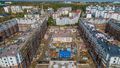 ЖК «Английская миля». Вид сверху. Ход строительства. Аэрофотосъемка от 28.09.2018 г.