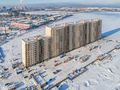 ЖК в поселке Бугры «Новые горизонты». Ход строительства. Окрестности. Аэрофотосъемка. Фото от 09.02.2017 г.
