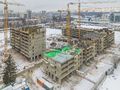 ЖК «Life Лесная».Ход строительства. Аэрофотосъемка от  14.01.2018г.