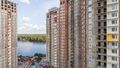 ЖК «Невские паруса». Ход строительства корпуса 4.3. Отделка фасада. Аэрофотосъемка. Фото от 28.08.2018 г.