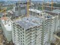 ЖК «Ландыши». Ход строительства корпуса 2. Аэрофотосъемка. Фото от 12.10.2016 г.