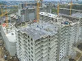 ЖК «Ландыши». Ход строительства корпуса 2. Аэрофотосъемка. Фото от 12.10.2016 г.