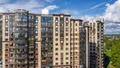 Все дома возведены по монолитной технологии и отличаются высокими эксплуатационными характеристиками. Аэрофотосъемка от 08.09.2020.