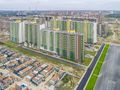 ЖК «GreenЛандия 2» («Гринландия 2»). Корпуса 1, 2. Ход строительства. Аэрофотосъемка. Фото от 29.09.2017 г.