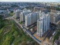 ЖК «Город мастеров». Ход строительства корпусов 1, 2. Аэрофотосъемка. Фото от 14.09.2016 г.