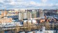 ЖК «Magnifika Lifestyle». Общий вид новостройки и окрестностей. Аэрофотосъемка от 21.02.2019г.