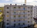 Строительство ЖК «84 Высота». Отделка фасада. Аэрофотосъемка от 22.05.2017 г.