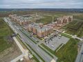 ЖК «NEWПитер». 1, 2, 3, 4 очереди строительства. Окрестности. Аэрофотосъемка. Фото от 10.10.2016 г.