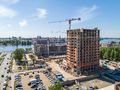ЖК «Полис на Неве». Ход строительства. Аэрофотосъемка. Фото от 26.05.2018 г.
