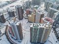 Квартал «Лондон» (проект «Семь столиц»). Корпуса 9/1, 9/2, 9/3, 9/4, 9/5. Аэрофотосъемка. Фото от 20.03.2018 г.