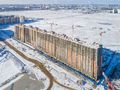 ЖК «Алфавит». Ход строительства. Окрестности. Аэрофотосъемка. Фото от 06.03.2017 г.