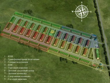 Поселок таунхаусов Есенин Village