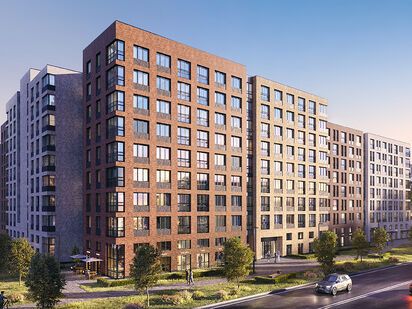 Вид корпуса лот 1. ЖК NEWПИТЕР|Новострой-СПб