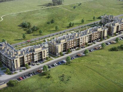 Предусмотрена парковка за территорией двора. ЖК «Графская слобода в Песках»|Новострой-СПб