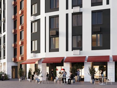 Коммерческие помещения на первом этаже ЖК «Ягодное Река Парк» ЖК «Ягодное Река Парк»|Новострой-СПб