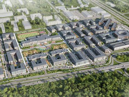 Генеральный план. ЖК «Plus Пулковский»|Новострой-СПб