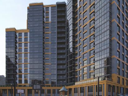 Вид корпуса. ЖК «Нахимов» (квартал «Гавань Капитанов»)|Новострой-СПб