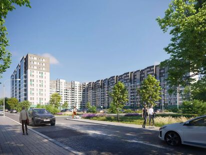 Общий вид. ЖК AEROCITY CLUB (Аэросити Клаб)|Новострой-СПб