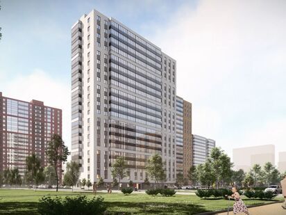 На участке 3 расположатся 3 дома с общим закрытым внутренним двором‐сквером и двумя наземными паркингами. ЖК «Новые горизонты» (участок 3)|Новострой-СПб